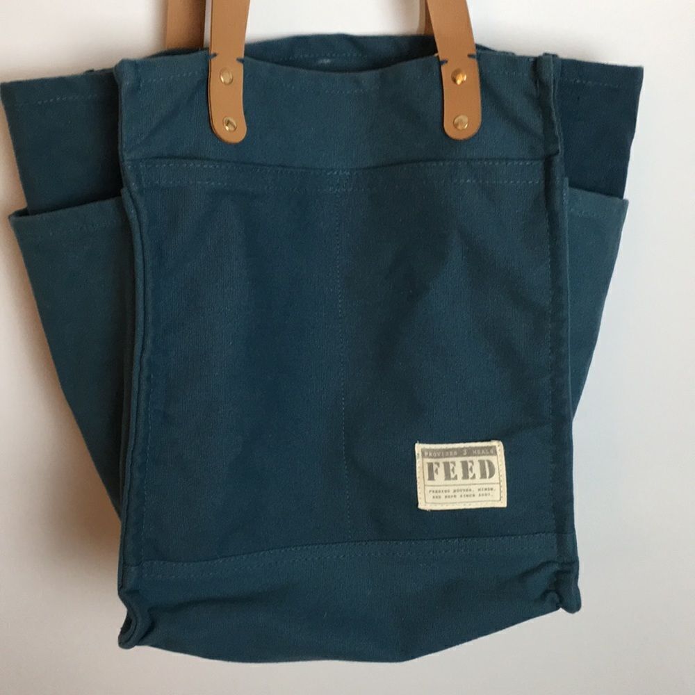 ‘Feed Projects’ To Feed Others Canvas Market Tote (#7) - Picture 6 of 16